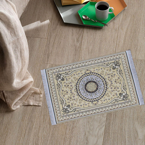 2 X 1/12, Alfombra Para Casa De Muñecas, Mini Alfombrilla