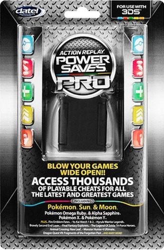 Power Saves Pro Action Replay Nintendo 3ds | Envío gratis