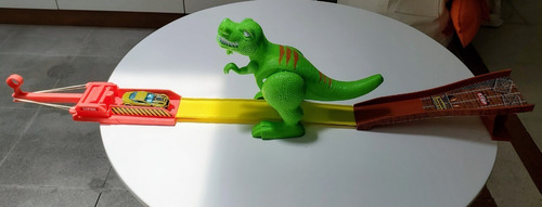 Pista De Autos Dinosaurio Tipo Hot Wheel Velocidad