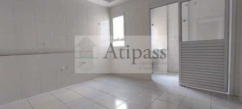 Imagem 12 de 15 de Cobertura - Locação 199m² São Bernardo, Centro - 4 Quartos (1 Suíte) - Cozinha Planejada - 3 Vagas. - At1211