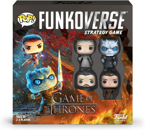 Juego De Mesa Funkoverse Game Of Thrones Jon Snow Daenerys