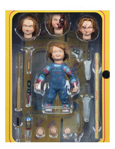 Chucky Clásico Articulado Con Accesorios