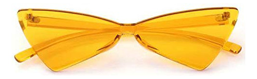Olinowl Triángulo Gafas De Sol Sin Brillo Una Pieza Bkg9x