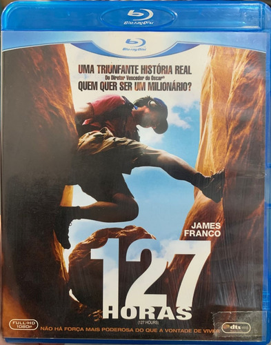 Blu-ray Filme 127 Horas James Franco Original Dublado (Usado)