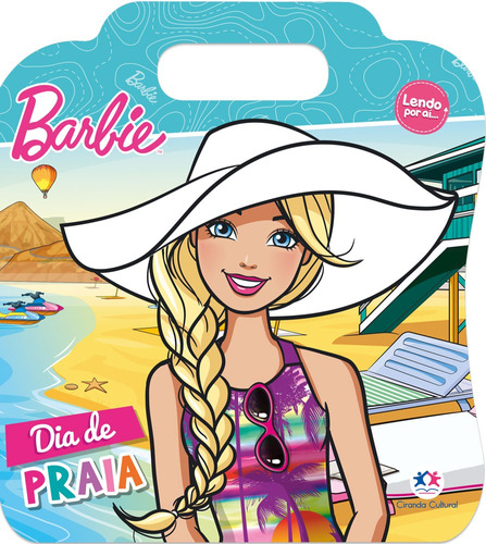 Barbie - Dia de praia, de Cultural, Ciranda. Ciranda Cultural Editora E Distribuidora Ltda., capa mole em português, 2021