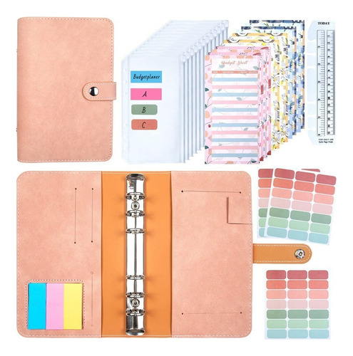 Budget Planner Binder-a6 Sobres De Dinero Enve