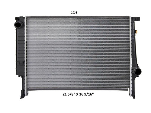 Radiador Bmw Z3 2002 2.2l Deyac T/a 42 Mm