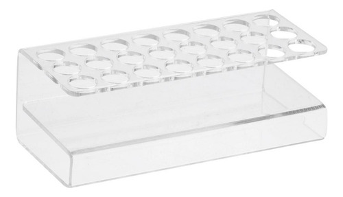 24 Ranuras Estante De Soporte De De Maquillaje De Acrílico