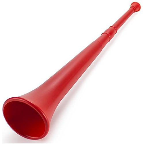 Plastic Vuvuzela Stadium Horn, 26 Pulgadas