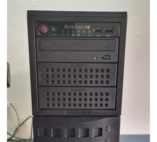 Pc Torre Servidor Supermicro Doble Xeon 3.3ghz 24gb Ssd256gb