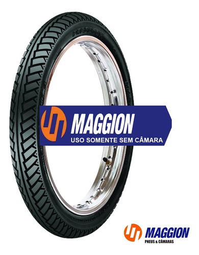 Pneu Dianteiro 275-18 Sem Câmara Cg Ybr Predator Top Maggion