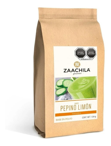 Zaachila-gourmet Sabor:limon-pepino Base Frappe Con1.36kg