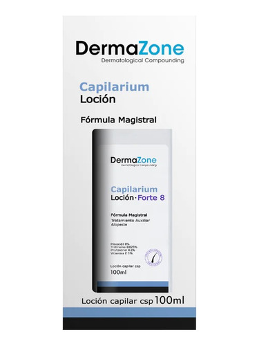 Capilarium Loción Capilar Forte 8 Tratamiento Alopecia 100ml