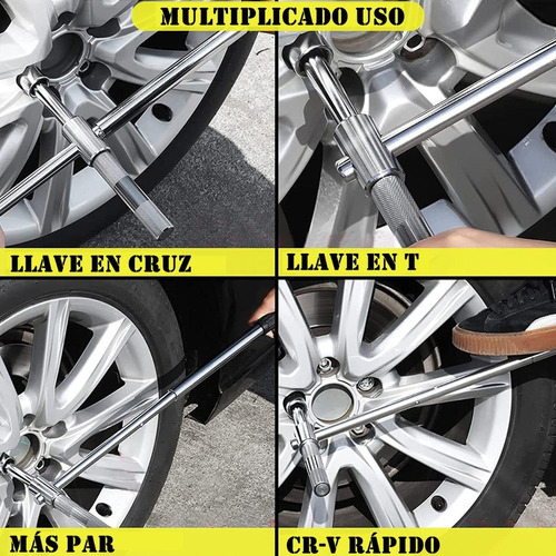 2024 Llave Cruzada Extendida Universal De 4 Vías De 23''