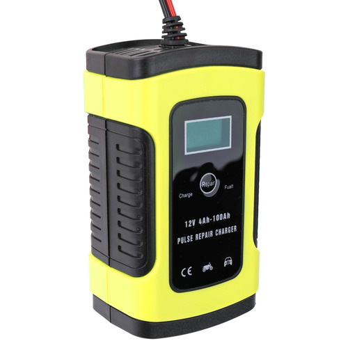Rápido Inteligente Cargador Batería Coche Automático Complet