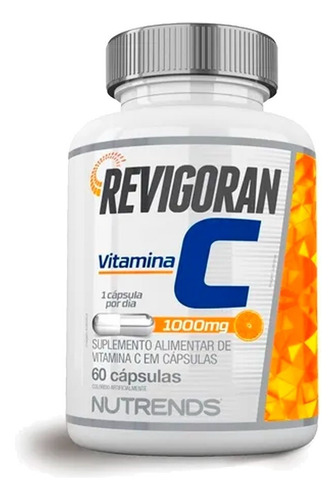2x Revigoran Vitamina C 60 Caps - Nutrends - Imunidade Sabor Sem Sabor