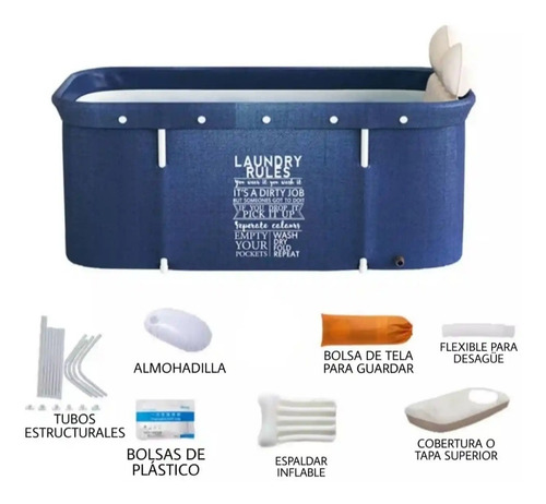 Imagen 4 de 10 de Bañera Portátil Plegable