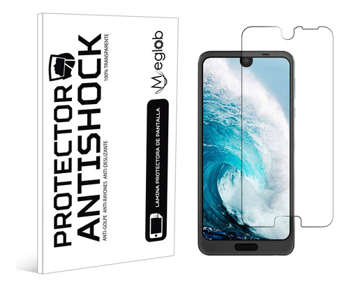 Protector Mica Pantalla Para Sharp Aquos R2