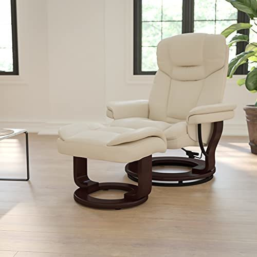 Mueble - Silla Reclinable Flash Furniture Con Otomana | Sill