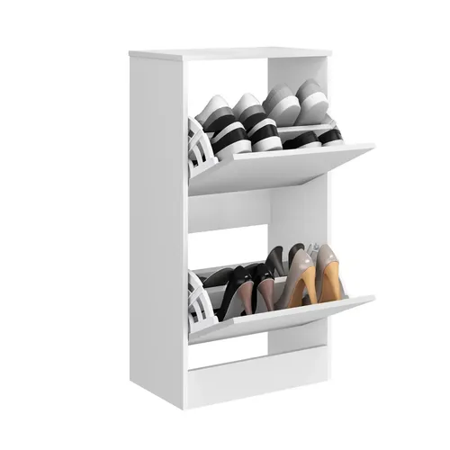 Sapateira Organizadora Compacta 2 Portas Basculantes 49x30x93cm M...