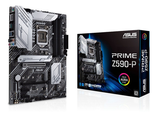 Imagen 1 de 4 de Motherboard Asus Prime Z590-p 1200 Intel Hdmi 