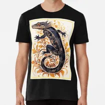 Comprar Remera Ajolote Mexicano En Un Estilo Oriental Colorido. Algo