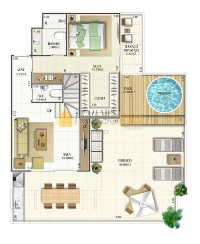 Cobertura Duplex À Venda, Itacoatiara, Niterói - Co0208. - Co0208