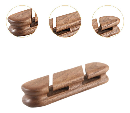 Cable Multifunción De Madera Para Gestión De Cables, Pequeño