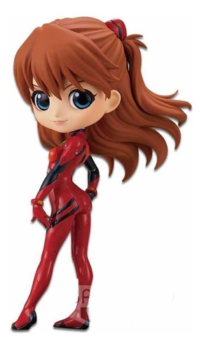 Q Posket Asuka Langley Plugsuit A Evangelion Nueva Sellada