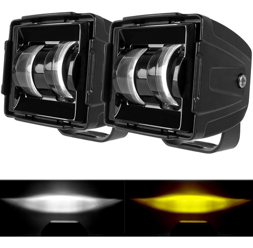 Luz Antiniebla Led Ámbar De 3 Pulgadas Para Coches 4x4