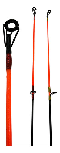 Pesca Reel Huevito Rotativ + 1.80m + Nylon Color Negro/gris Lado De La Manija Derecho
