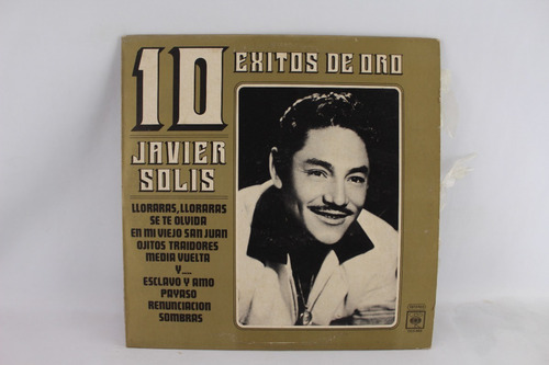 D2780 Javier Solís -- 10 Exitos De Oro Lp