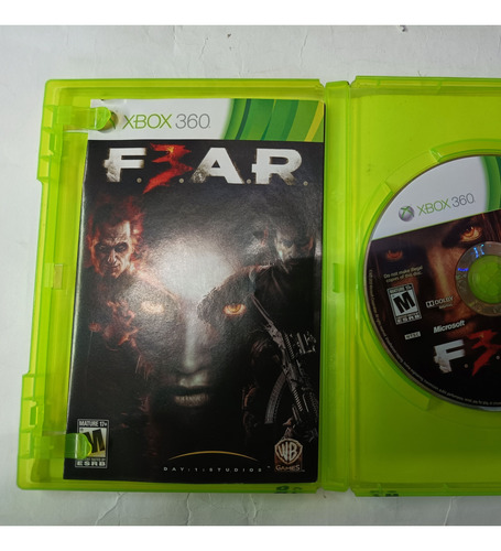Juego Fear 3 Para Xbox 360