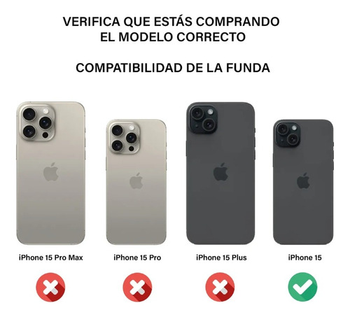 Funda De Silicon Premium Compatible Con Iphone Iphone Negro Iphone 15