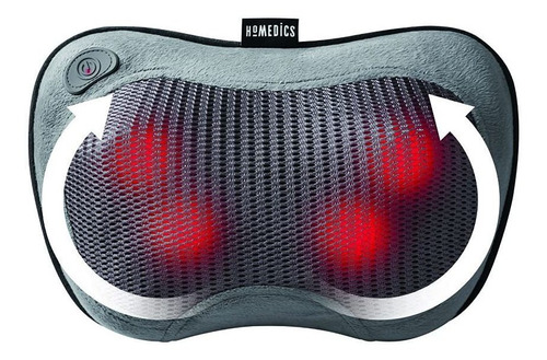 Homedics Almohada De Masaje Inalmbrica Shiatsu Para Todo El