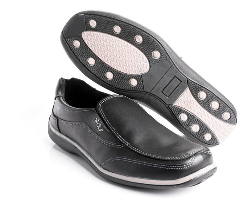 Imagen 8 de 9 de Zapatos Hombres De Vestir Urbano Nautico Cuero Ecológico