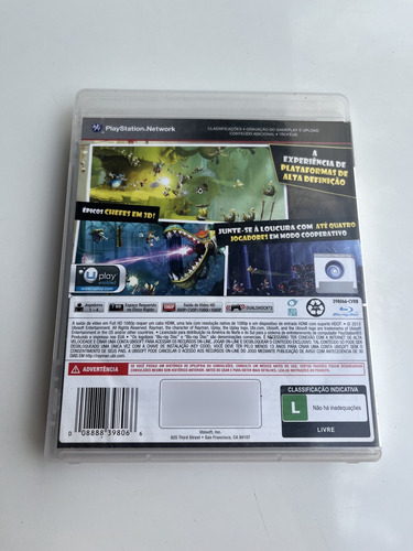 Rayman Legends Standard Edition Ubisoft Ps3 Físico Original (Recondicionado)