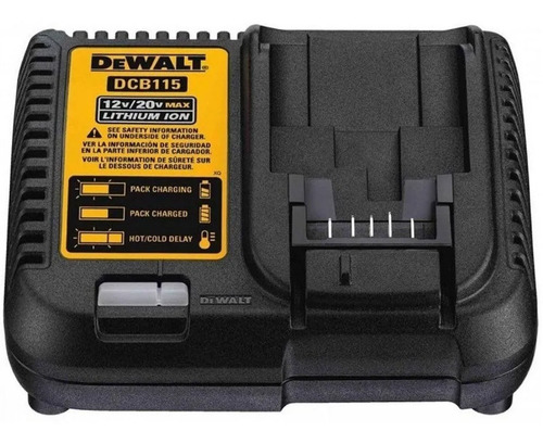 Carregador De Bateria 12v E 20v Lítio - Dcb115 Dewalt