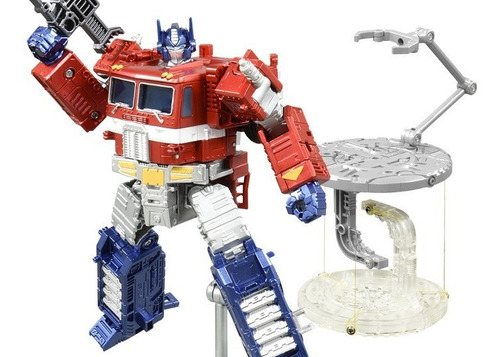 Transformers Optimus Prime Tenseg Base Masterpiece Hasbro