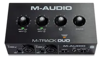 Comprar Interfaz De Audio M-audio M-track Duo Pc Usb Para Grabación