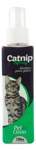 Catnip Para Gatos Spray Atrativo Para Felinos 100ml Cor Verde-claro