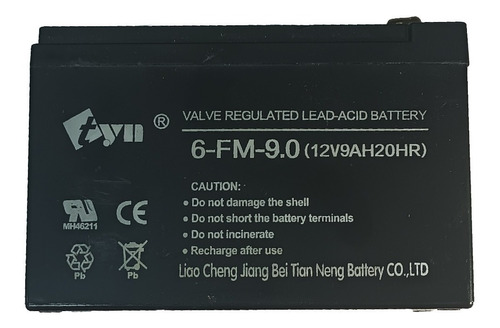 Baterias Recargables De Gel Tyn De 12v 9amp 