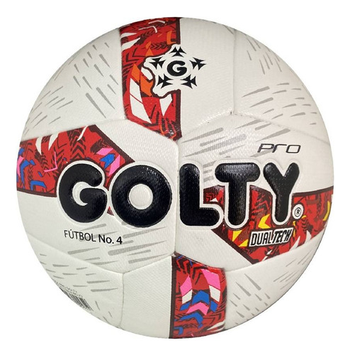 Fútbol Balón Golty Dual Tech N4 Rojo - Fútbol