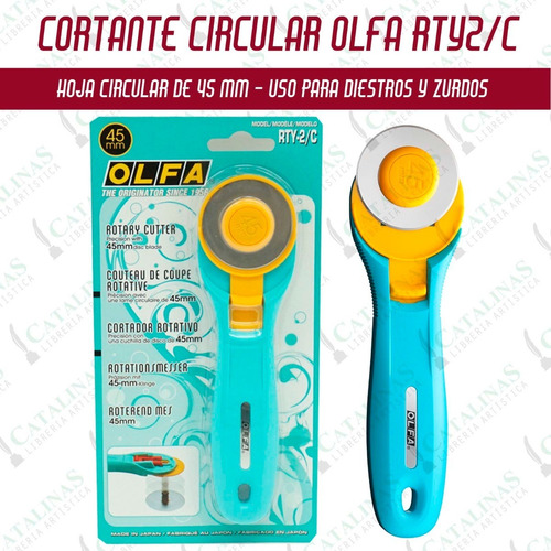 Cuchilla Cortante Cutter Marca Olfa Rty -2/c Microcentro