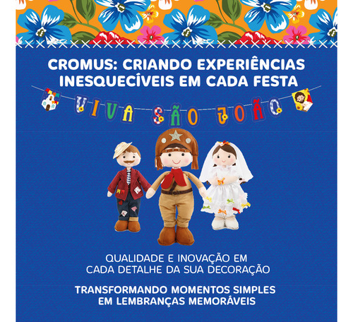 Boneco De Pano Lampião Cangaço 40 Cm Festa São João Arraia