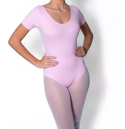 Collant De Ballet Body Infantil Helanca Aula