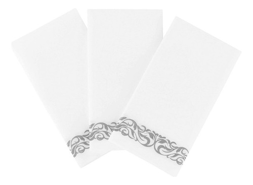 Party Bargains Papel Desechable Con Tacto De Lino 200 Piezas