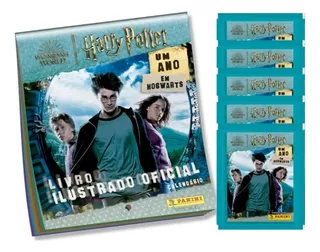 Kit Álbum + 25 Figurinhas Harry Potter Um Ano Em Hogwarts