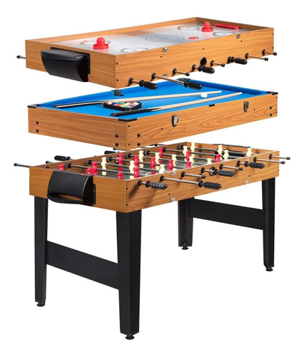 Arlime 3 En 1 Mesa De Juego Múltiple, 48 Mesa De Foosball Co