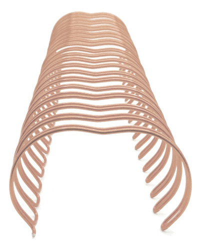 Arillo Metálico Paso 2:1 9/16 De Pulgada Color Rose Gold